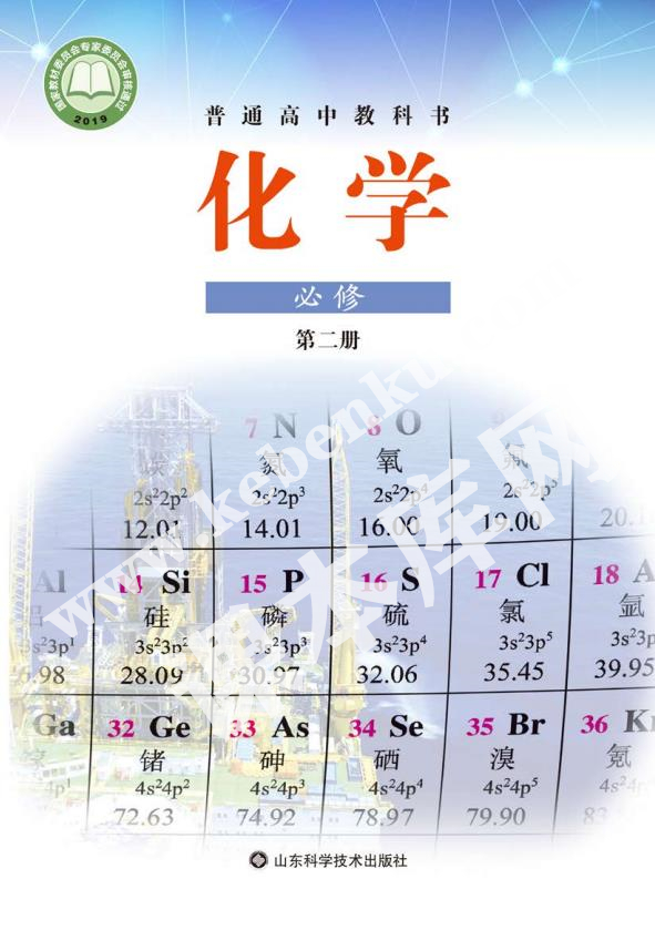 山東科學(xué)技術(shù)出版社普通高中教科書高中化學(xué)必修第二冊(2019版) 電子課本